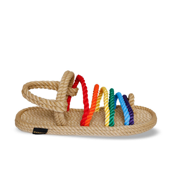 Bohonomad Havana Rope Sandal - Beige/Multi