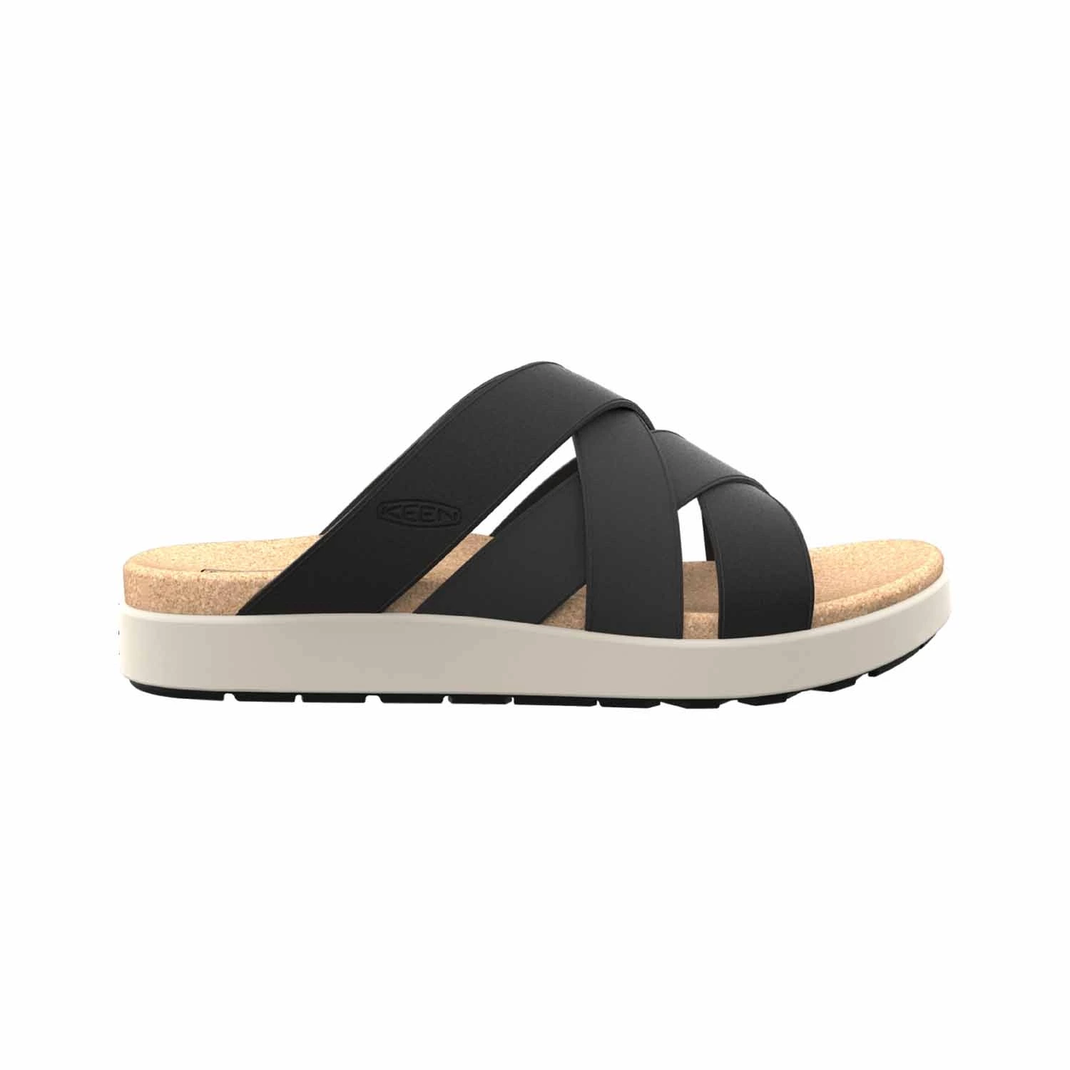 Keen Elle Mixed Slide Black Birch Women Women S Footwear Flip