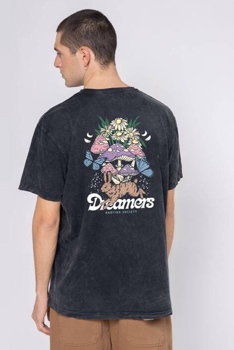 Kaotiko Black Dreamers Washed T-shirt