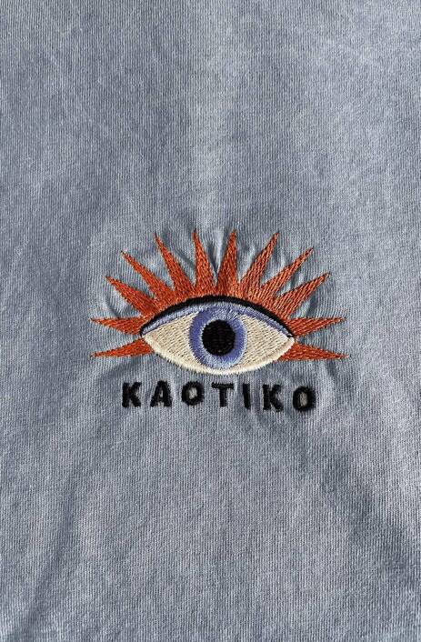 Kaotiko Steel Eye Washed T-shirt