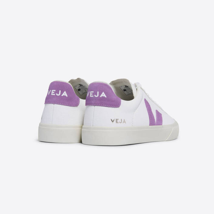 Veja CAMPO CHROMEFREE LEATHER WHITE MULBERRY