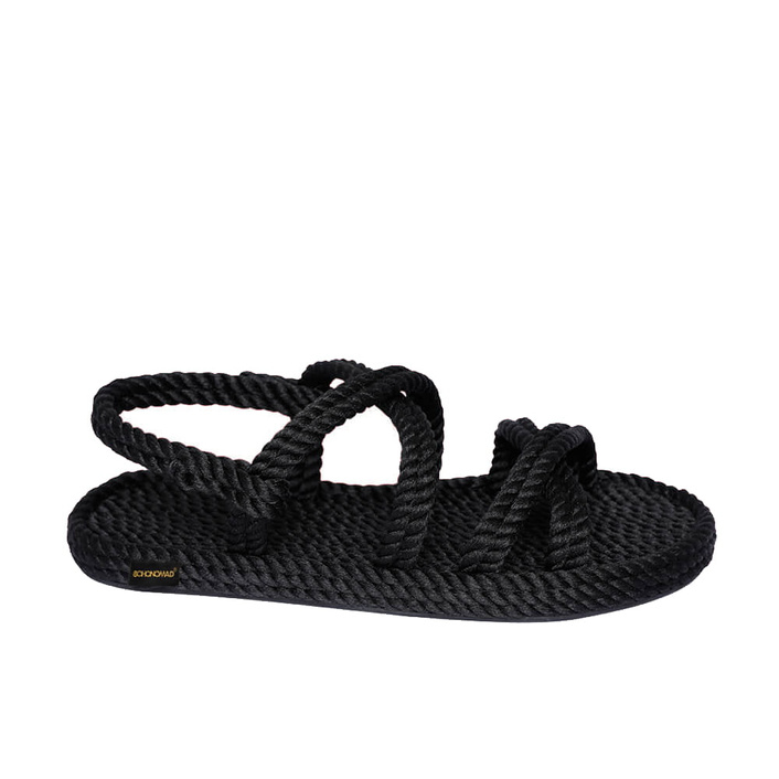 Bohonomad Tahiti Rope Sandal - Black | Women \ Women's footwear \ Flip ...