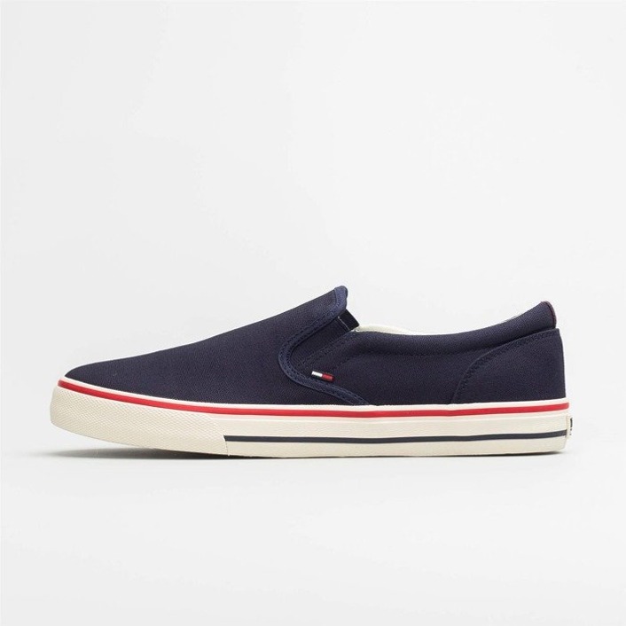 Tommy Jeans TEXTILE SNEAKER SLIP ON INK | Men's \ Men's footwear \ Sneakers