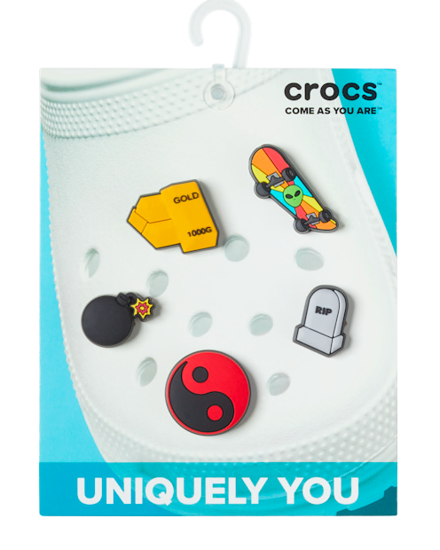 Crocs Jibbitz Sk8r Boi 5 Pack  Brands \ #Marki - 2 \ Crocs Jibbitz  Accessories \ Categories: \ Crocs Jibbitz