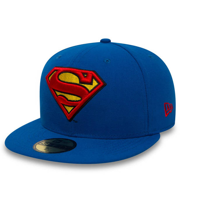 New Era SUPERMAN CHARACTER ESSENTIAL BLUE 59FIFTY CAP | Brands \ #Marki ...