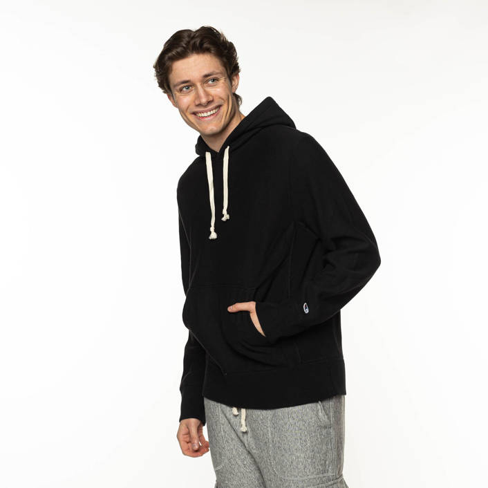 Champion x TODD SNYDER Hooded Sweatshirt BLACK | Men \ Men's clothing ...