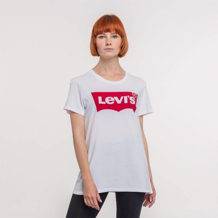 Levi's THE PERFECT GRAPHIC TEE WHITE | Women \ Women's clothing \ T ...