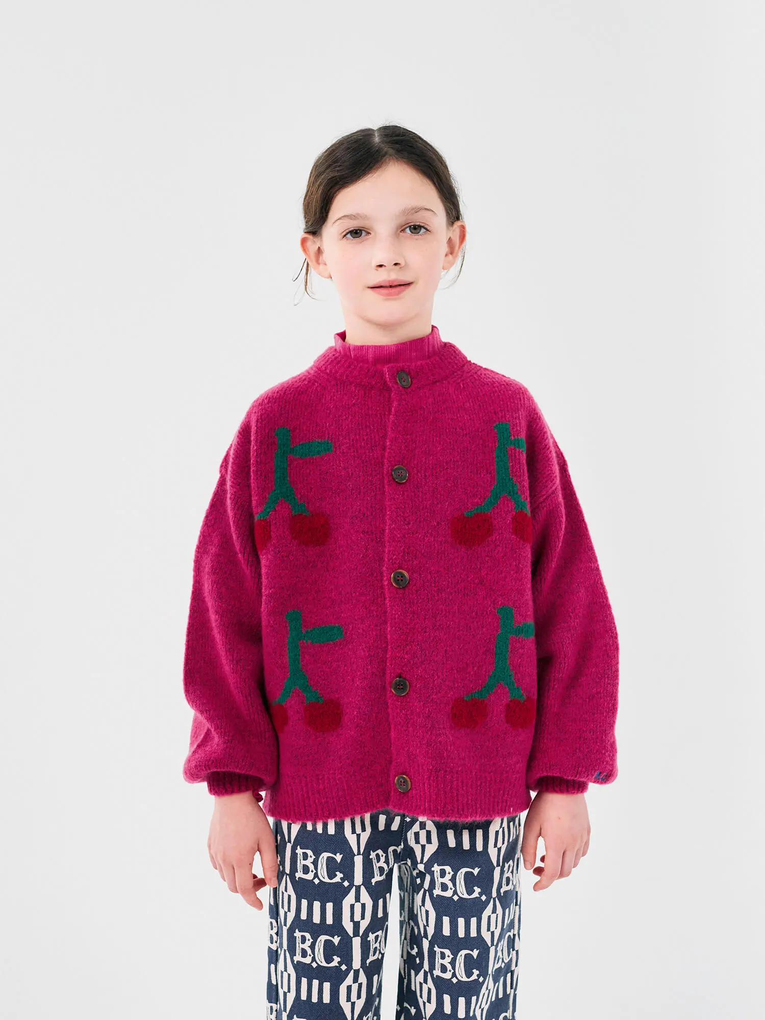 BOBO CHOSES CHERRY INSARSIA CARDIGAN