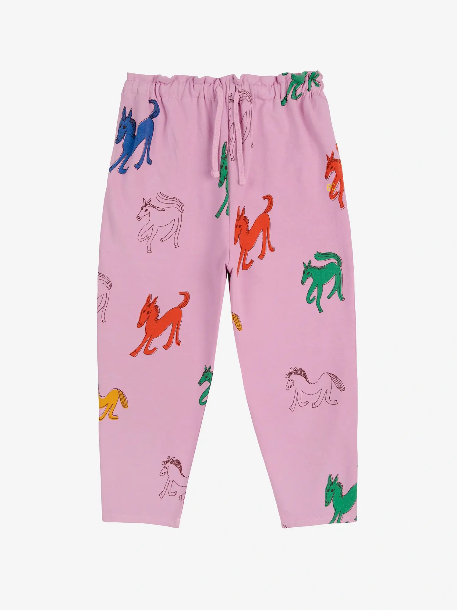 BOBO CHOSES Wonder Horse all over paper bag jogging pants