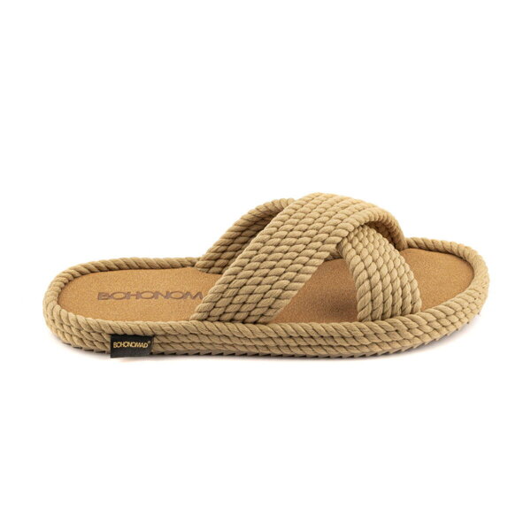 Bohonomad Barcelona Rope Slipper - Beige