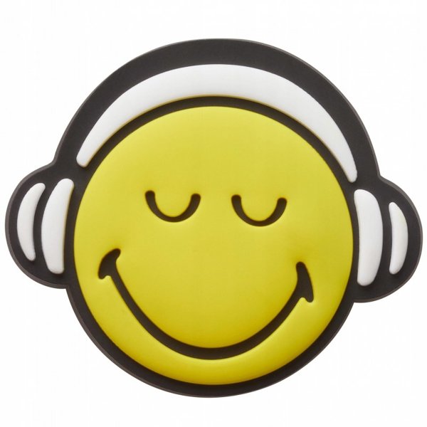 Crocs JIBBITZ Smiley Brand Headphones
