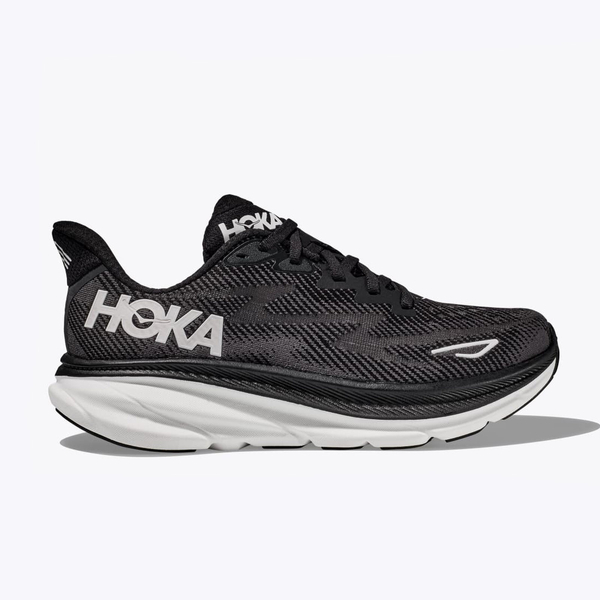 Hoka WOMEN'S CLIFTON 9 BLACK/BLACK