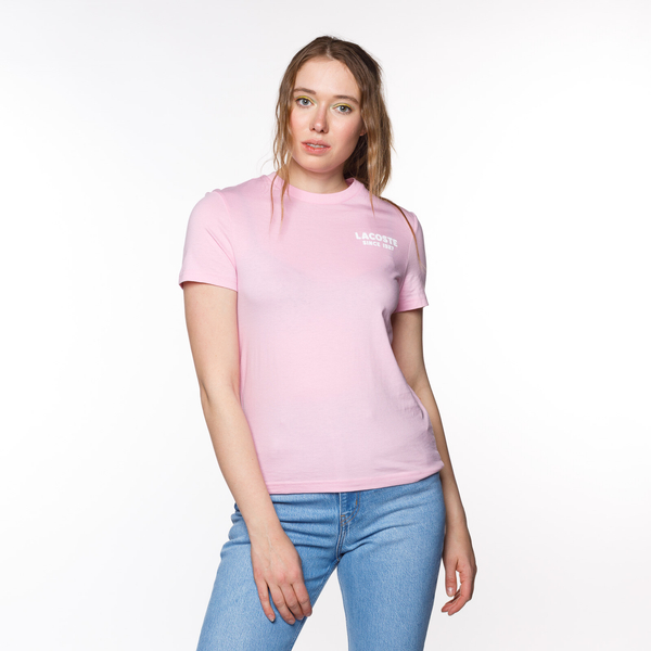 Lacoste Women’s Logo T-shirt Pink