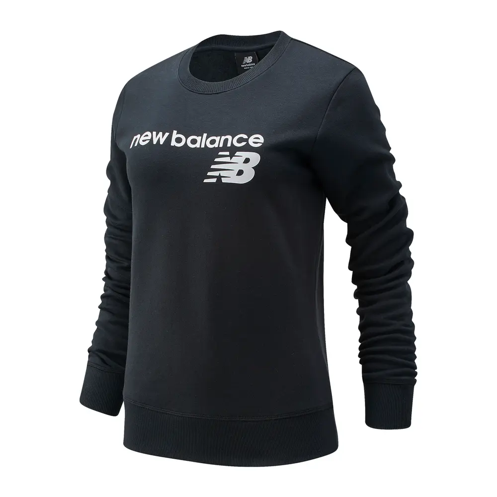 New Balance BLUZA CLASSIC CORE FLEECE CREW WT03811BK