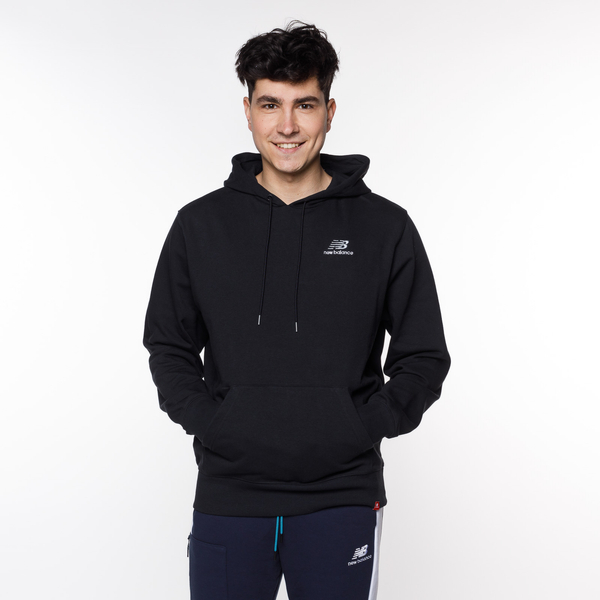 new balance small logo hoodie