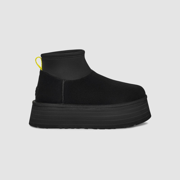 UGG W CLASSIC MINI DIPPER BLACK