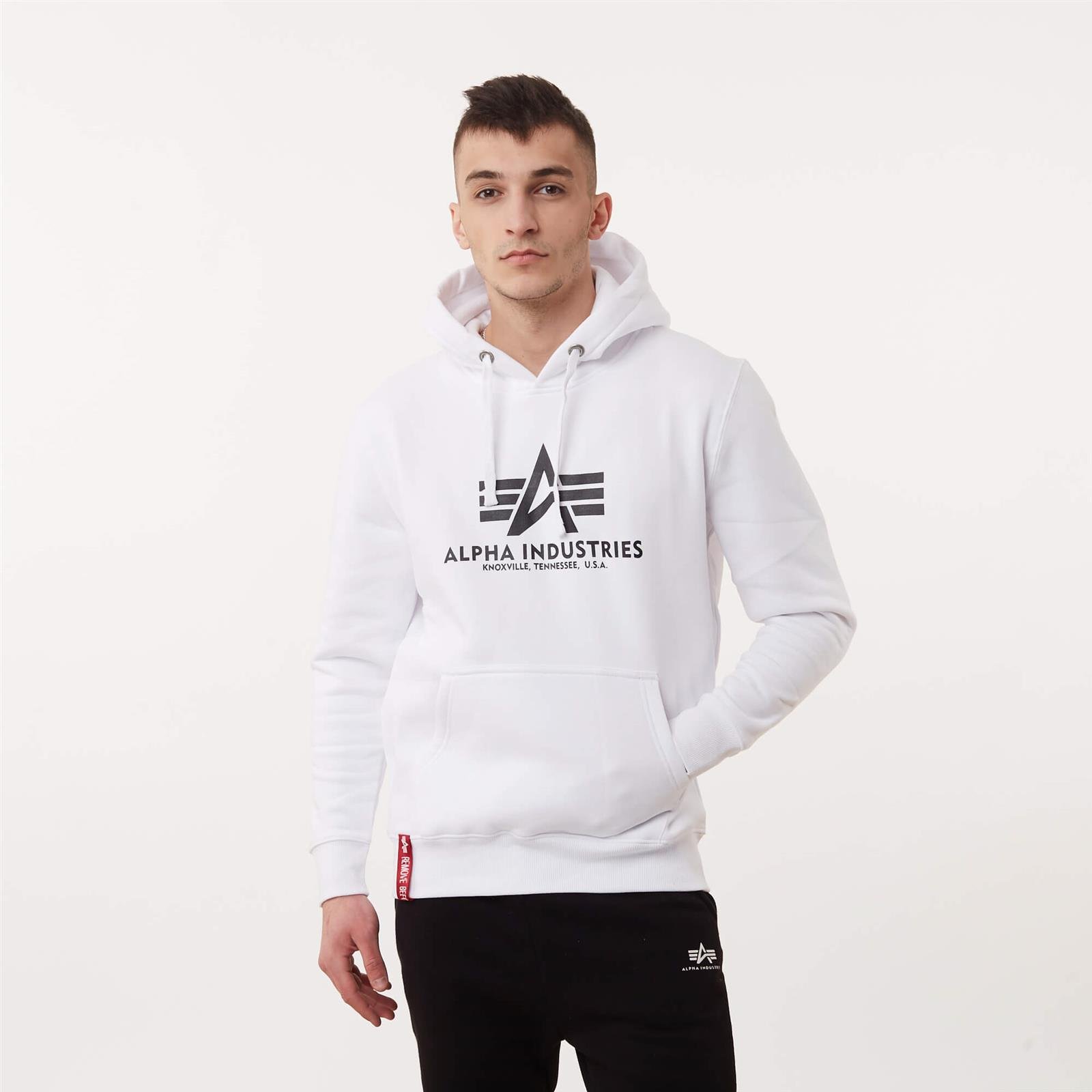 Alpha Industries BASIC HOODY WHITE \\ \\ Brands #Brands #Recommended | \\ \\ \\ clothing Men\'s clothing Ellesse \\ Industries Men Sweatshirts brands Alpha Men