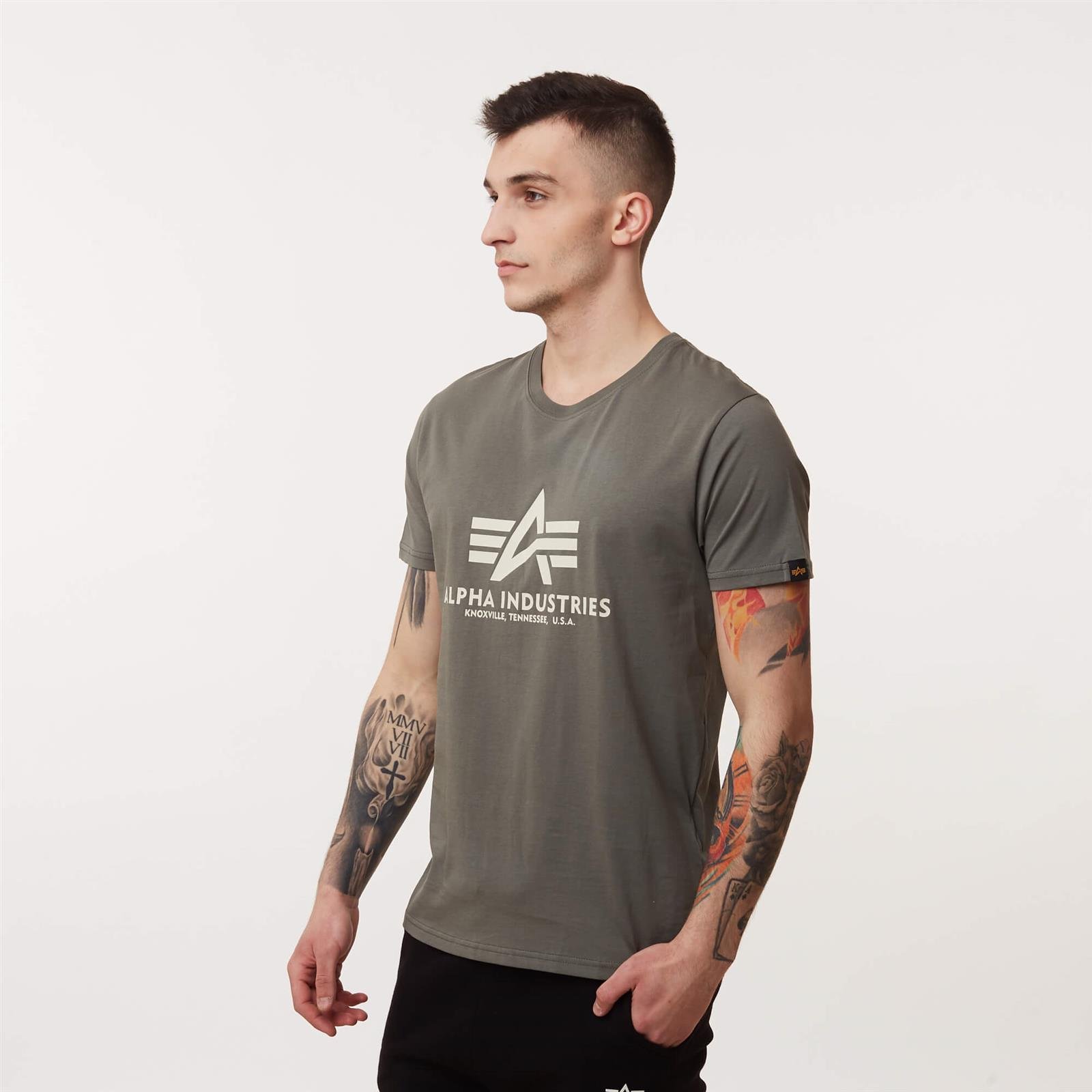 Industries Industries | VINTAGE clothing BASIC T-shirts clothing \\ Alpha brands \\ Men #Recommended Men \\ \\ \\ \\ GREEN Brands Alpha Ellesse T-SHIRT Men\'s #Brands