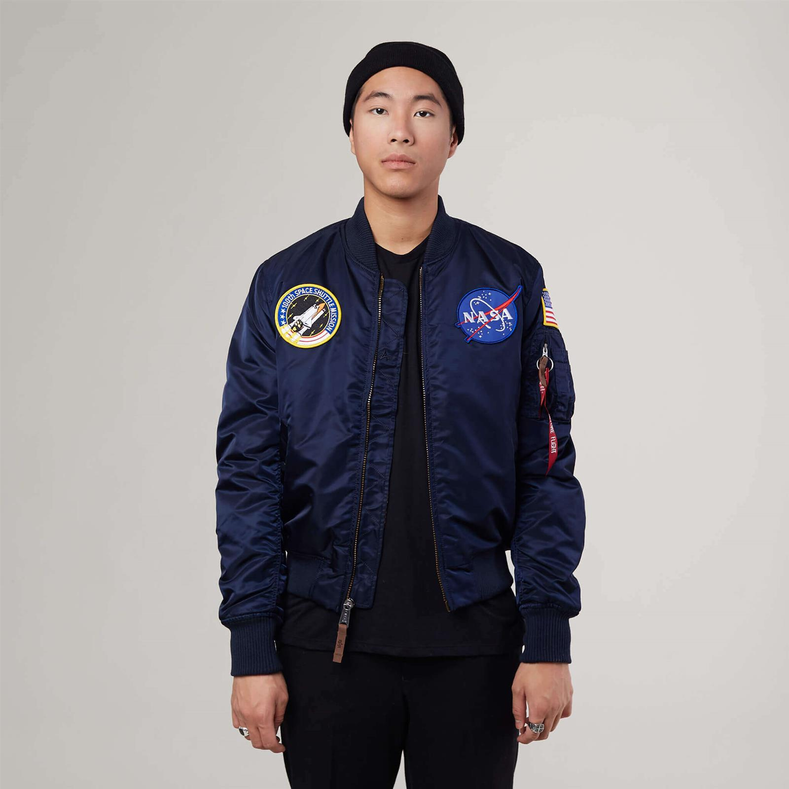 Alpha Industries MA-1 VF NASA REP. BLUE