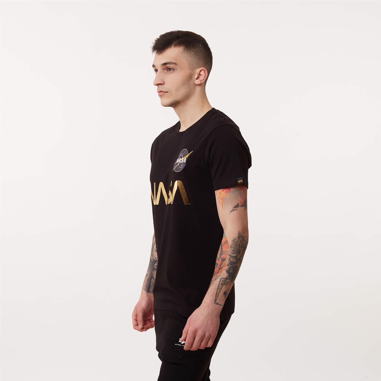 Alpha Industries BLACK/GOLD \\ clothing Reflective #Brands brands #Recommended \\ NASA \\ Industries | Men\'s T-shirts Brands clothing T-SHIRT Men \\ \\ Ellesse Men \\ Alpha