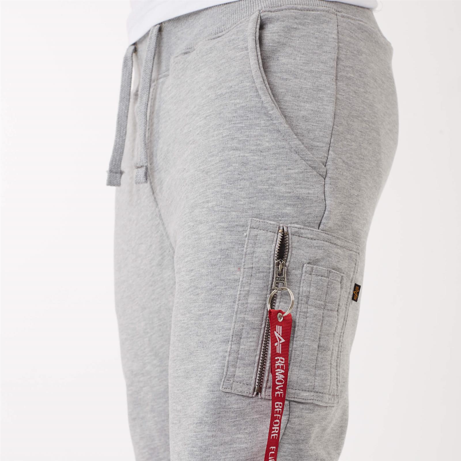 Alpha Industries X-Fit Slim Cargo Pant Grey Heather | Men \ Men's clothing  \ Pants Brands \ #Brands \ Alpha Industries