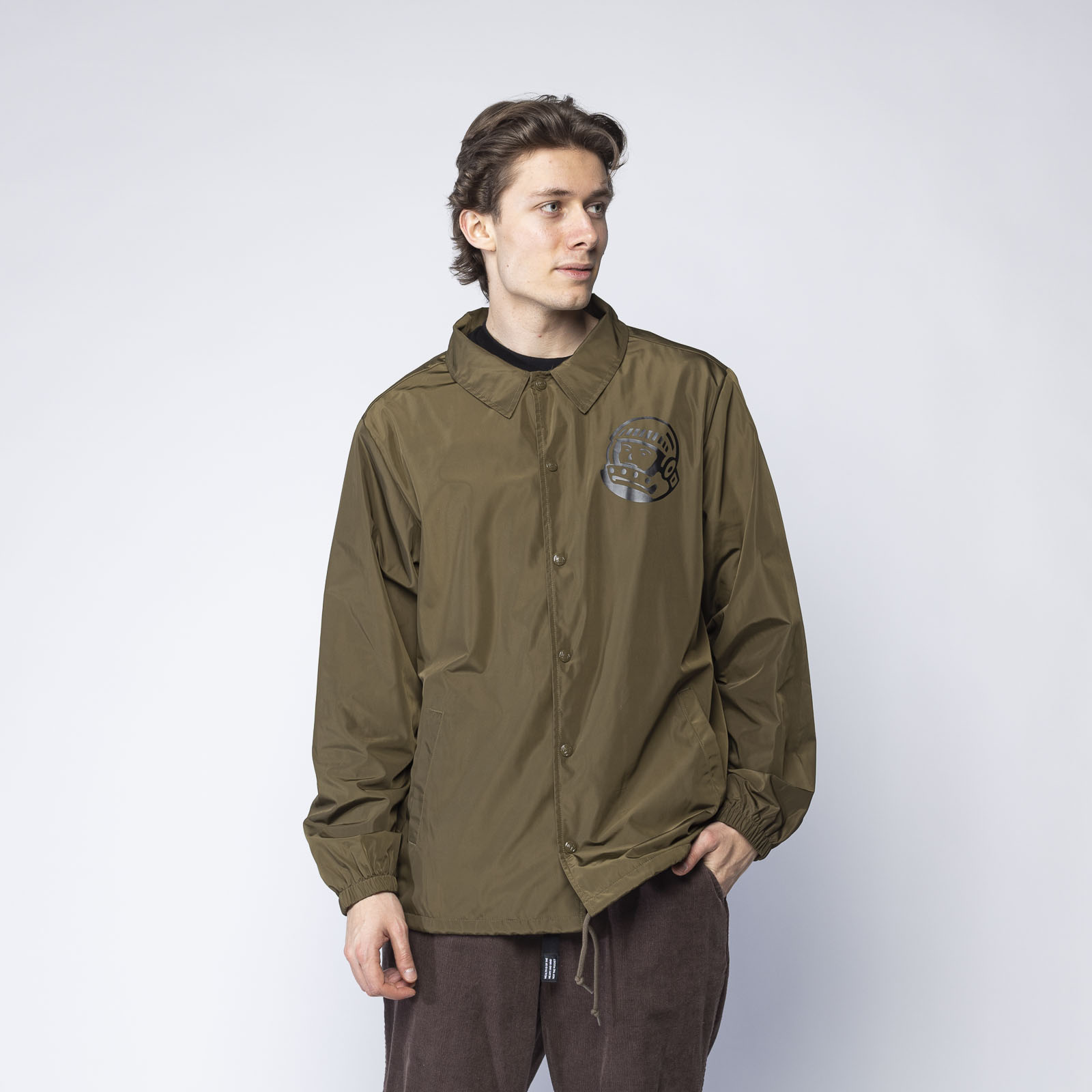 coach jacket olive