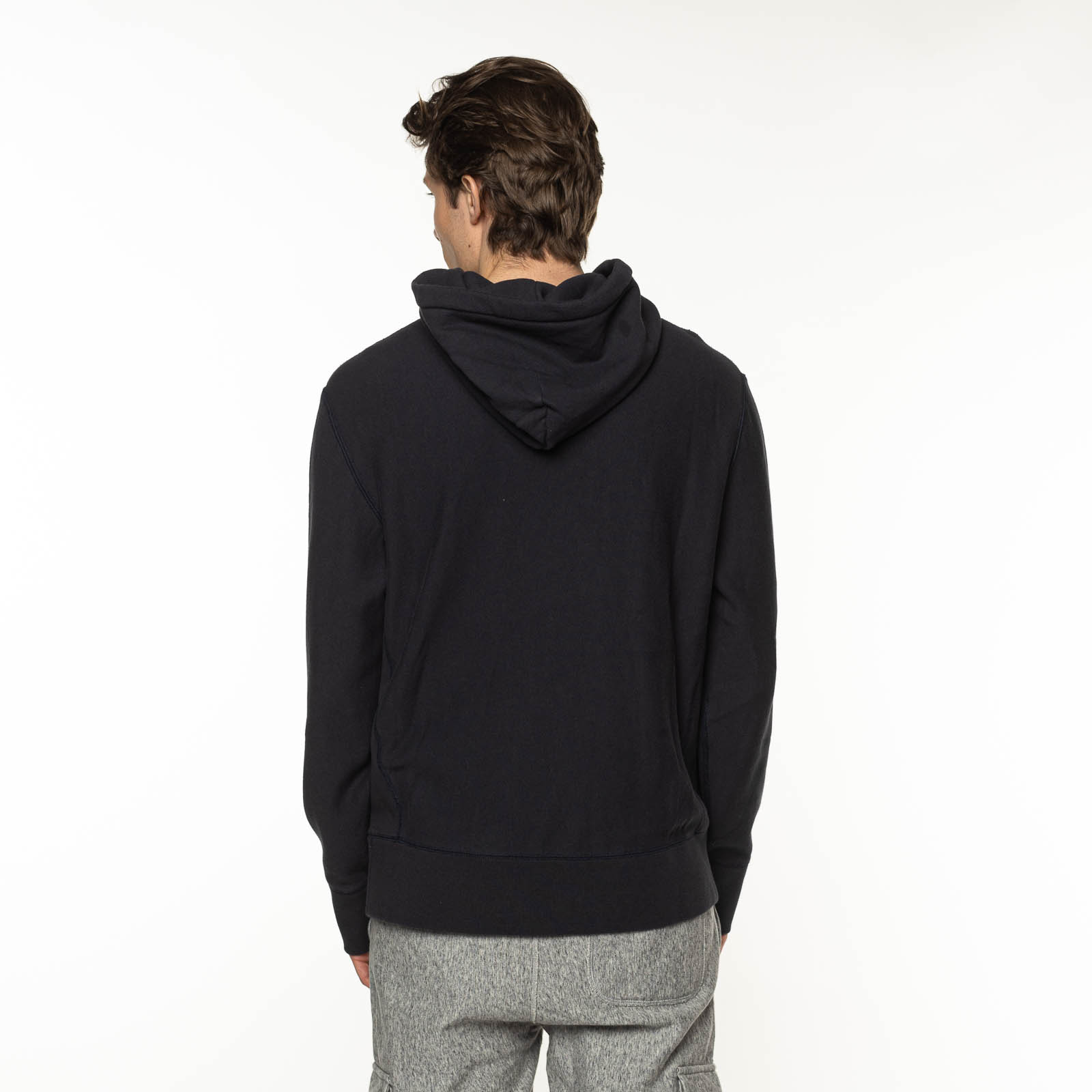 Champion Hooded Sweatshirt NAVY | Men \ Men's clothing \ Sweatshirts ...