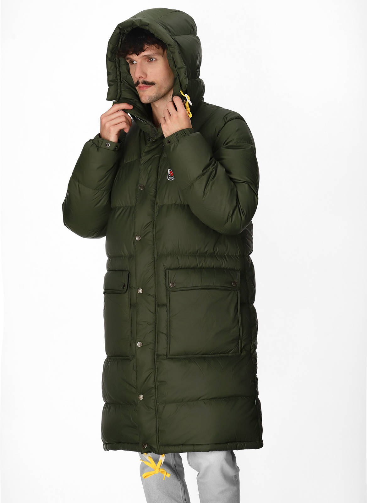Fjallraven Expedition Long Down Parka Deep Forest | Accessories ...
