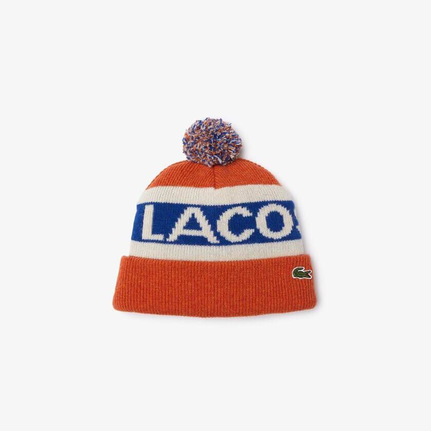 lacoste pom pom hat