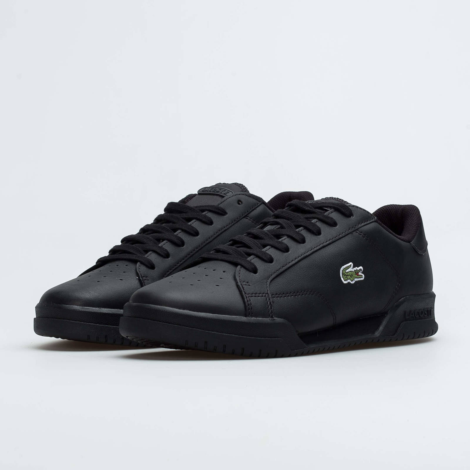 Lacoste TWIN SERVE 0721 2 SMA BLACK | Men's \ Men's footwear \ Sneakers ...