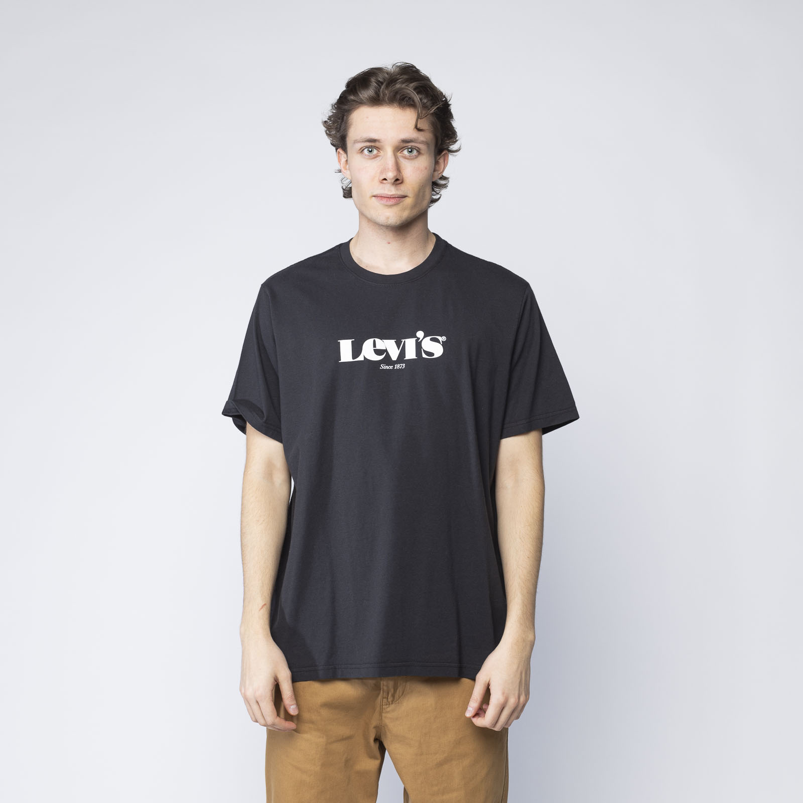 Levi's RELAXED FIT TEE BLACK | Men's \ Men's clothing \ T-shirts Brands \  #Marki - 3 \ Levi's
