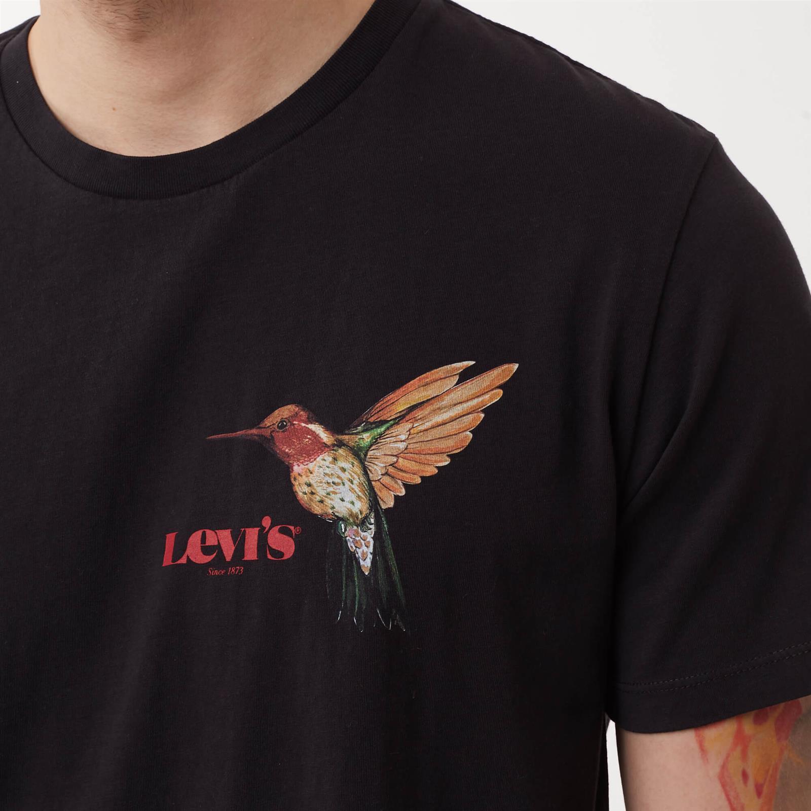 Levi's THE GRAPHIC TEE CAVIAR BLACK | Men's \ Men's clothing \ T-shirts  Brands \ #Marki - 3 \ Levi's