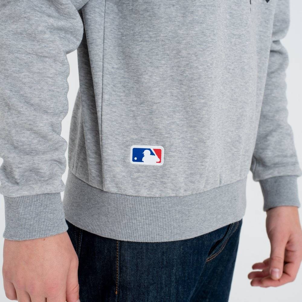 Nos Crew Baseball Logo MLB NE92233 gray New Era Sweatshirt
