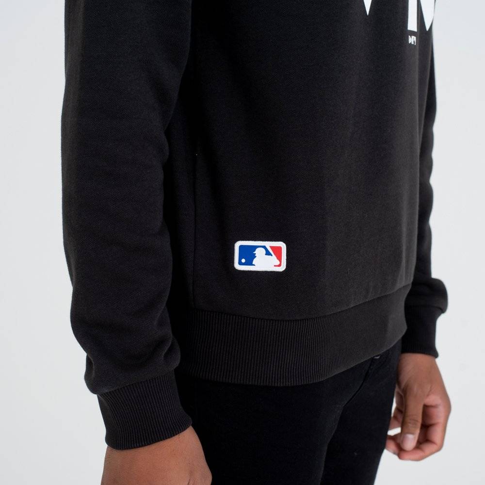 NEW ERA New York Yankees Team Logo Black Hoodie  Men's \ Men's clothing \  Sweatshirts Brands \ #Marki - 4 \ New Era