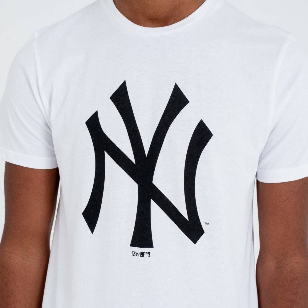 NEW ERA New York Yankees Team Logo White T-Shirt