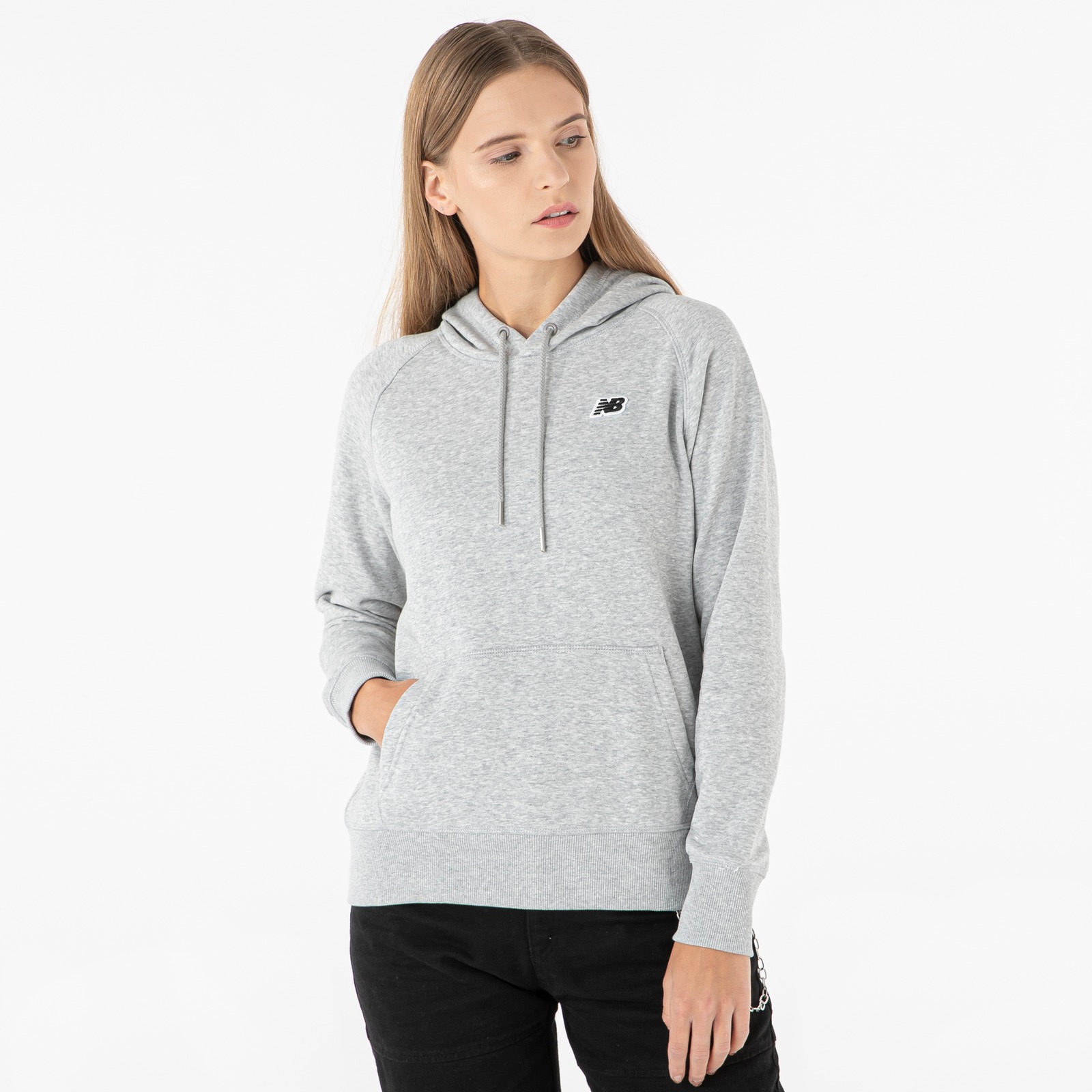 New Balance BLUZA SMALL NB PACK HOODIE WT23602AG