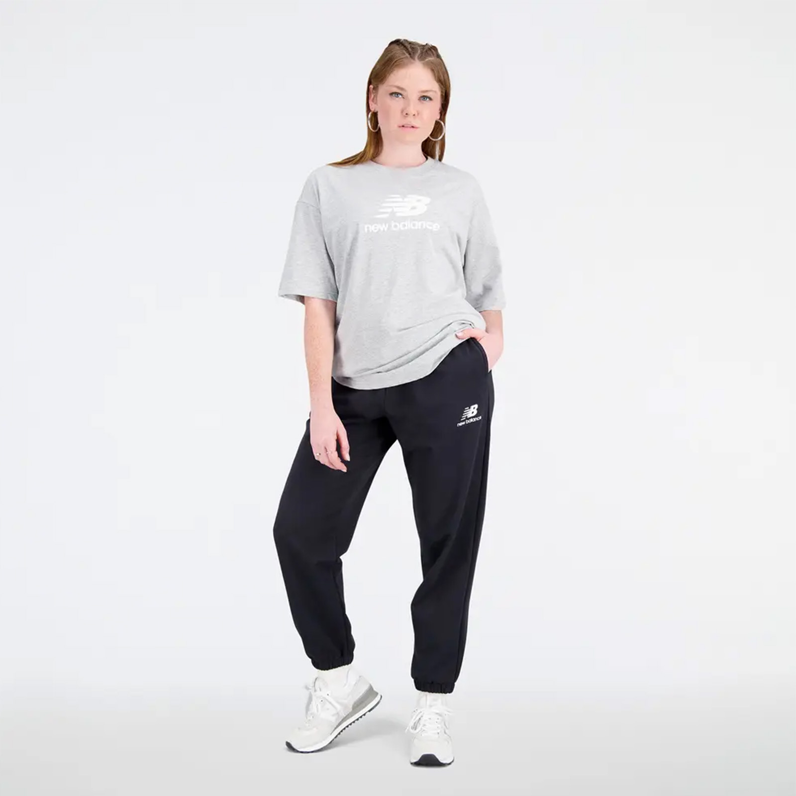 New Balance Women's Track Pants (WP73537_Heather Charcoal_X-Small) :  : Clothing & Accessories
