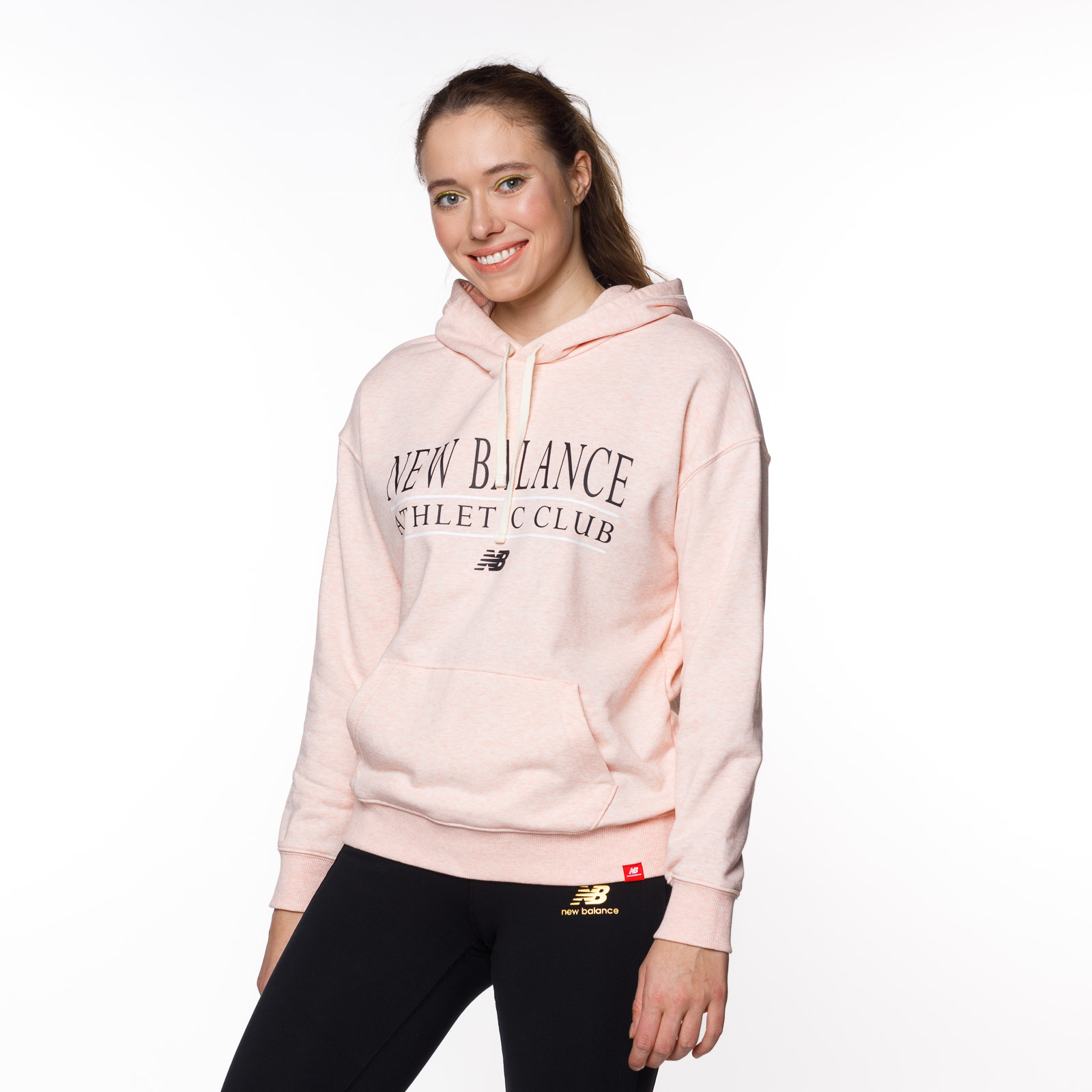 New Balance WOMEN'S Essentials Athletic Club Hoodie | Women's \ Women's clothing \ Sweatshirts Brands \ - 4 New
