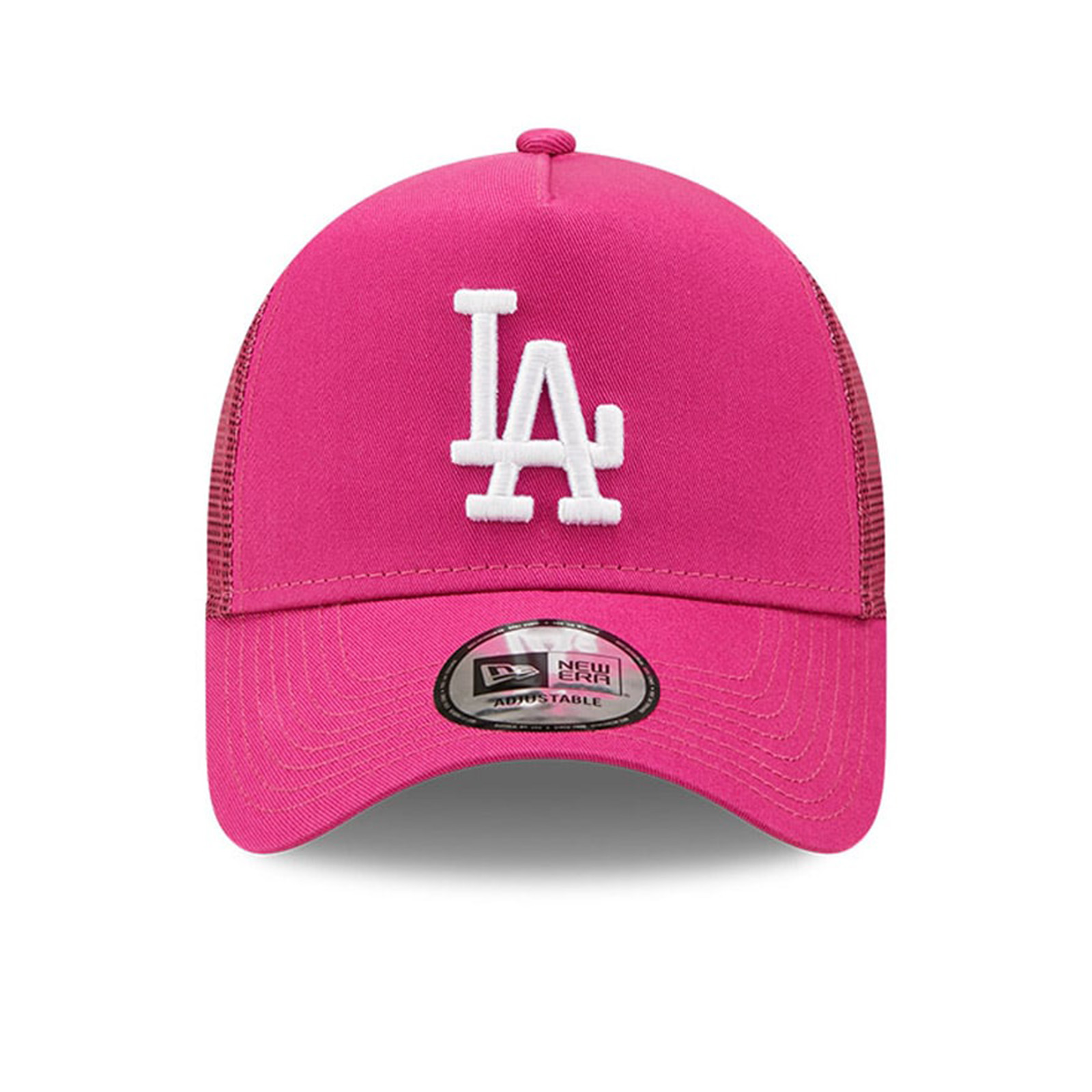 LA Dodgers Tonal Mesh Pink A-Frame Trucker Cap – Crowncollective