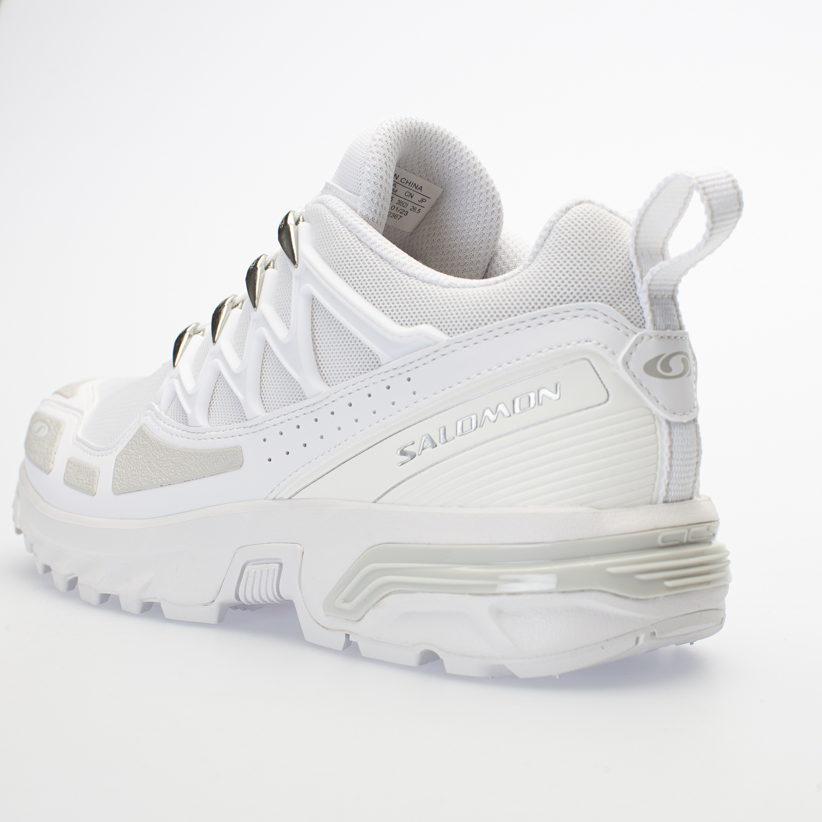 Salomon ACS + White/White/Silver | Women's \ Women's footwear