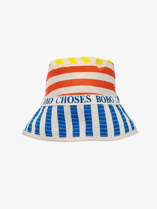 BOBO CHOSES COLOR STRIPES REVERSIBLE CAP