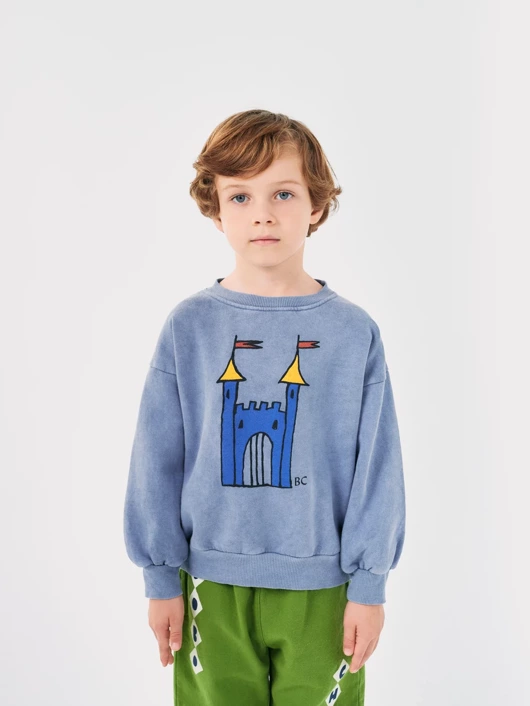 BOBO CHOSES FARAWAY CASTLE SWEATSHIRT