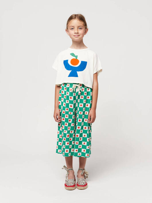 BOBO CHOSES TOMATO ALL OVER CULOTTE PANTS