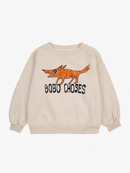 BOBO CHOSES The Clever Fox sweatshirt