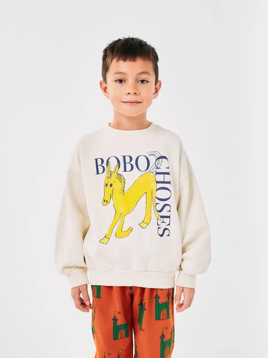 BOBO CHOSES WONDER HORSE SWEATSHIRT