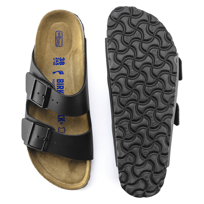 Birkenstock Men's Sandals Arizona BF SFB Black 551251
