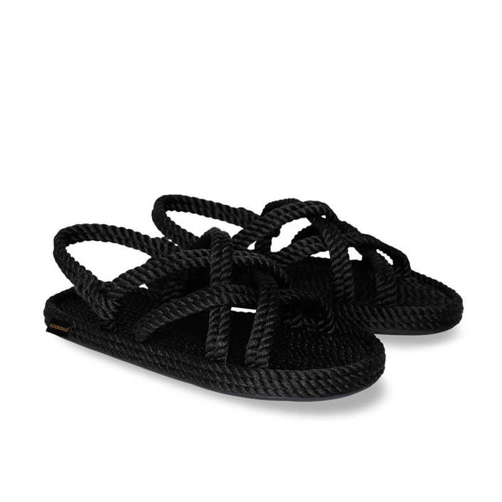 Bohonamd Bodrum Women Rope Sandal – Black