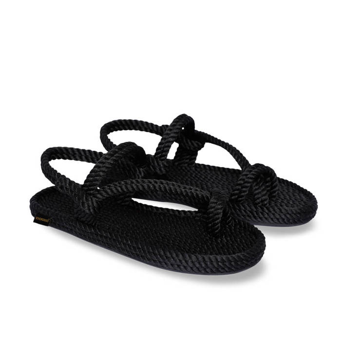 Bohonamd Hawaii Women Rope Sandal – Black