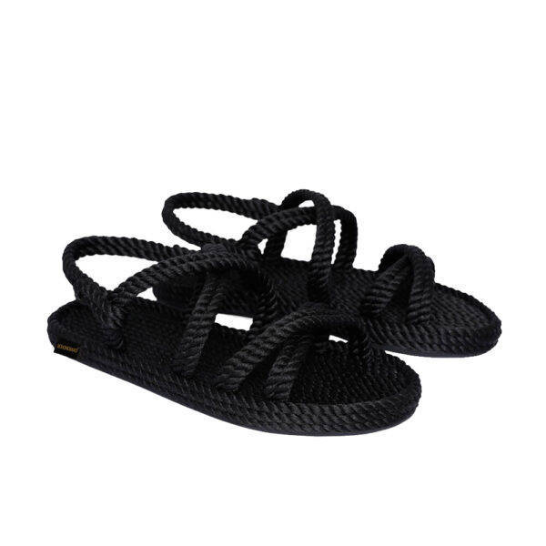 Bohonamd Tahiti Women Rope Sandal – Black