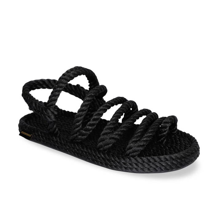 Bohonomad Havana Rope Sandal – Black